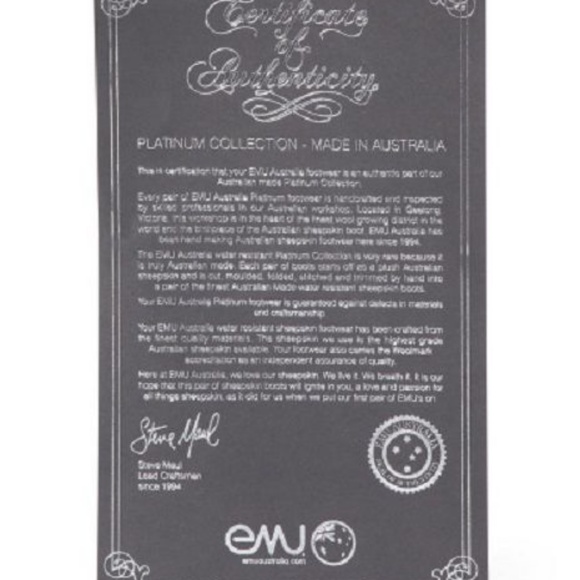 Men EMU AUSTRALIA Stinger Low Sheepskin Boots - Picture 3 of 3